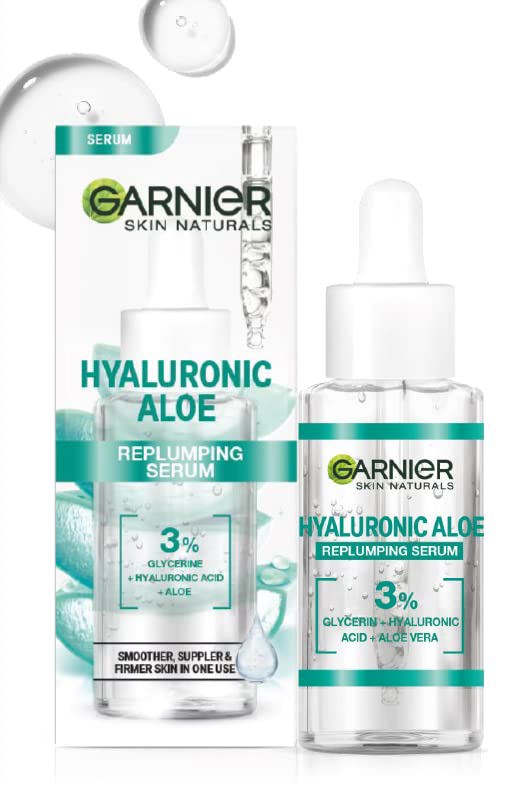 Garnier Skin Naturals Hyaluronic Aloe Replumping Super Serum thumbnail