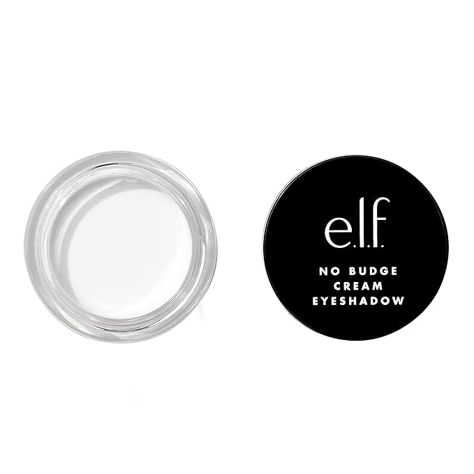 e.l.f. No Budge Cream Eyeshadow, 3-in-1 Eyeshadow, Primer & Liner With Crease-Resistant Color & Stay-Put Power, Vegan & Cruelty-Free, Wispy Cloud thumbnail