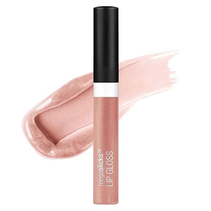 wet n wild MegaSlicks Lip Gloss, Ultra-Glossy, Vitamin-E Enriched, Ultra-Gloss High Shine Moisturizing, Cruelty-Free & Vegan thumbnail