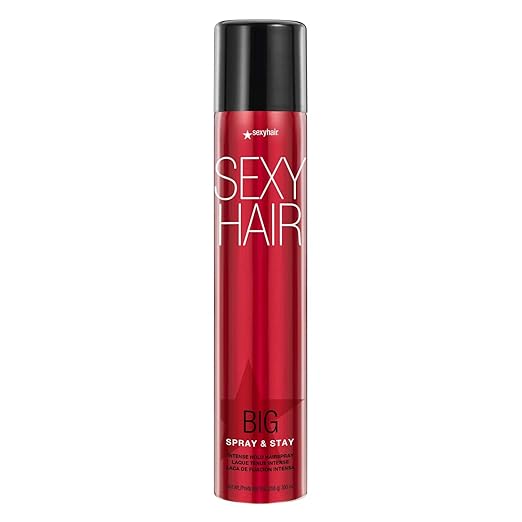 SexyHair Big Spray & Stay Intense Hold Hairspray | Extreme Hold and Shine | Up to 72 Hour Humidity Resistance | All Hair Types thumbnail