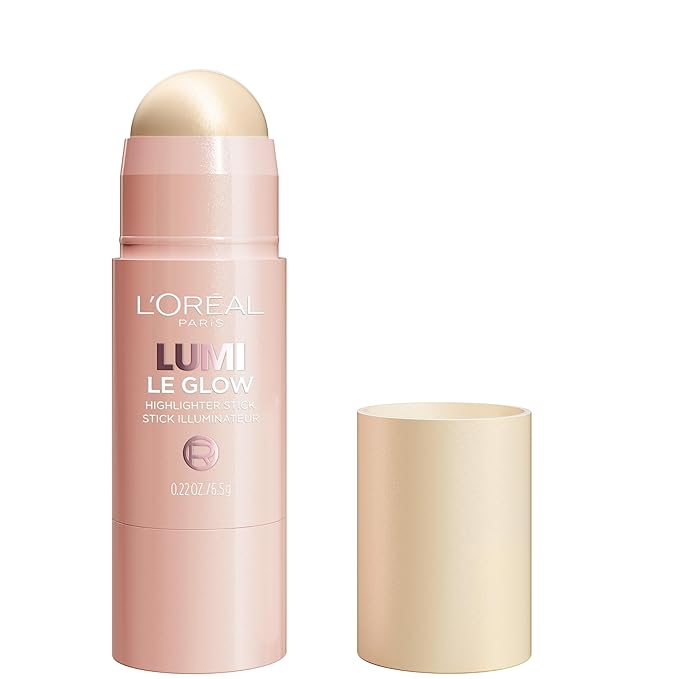 L'Oreal Paris True Match Lumi Le Glow Highlighter Stick, Luminous, Satin, Glowy Highlighter for Face and Body, 635 Golden Couture thumbnail