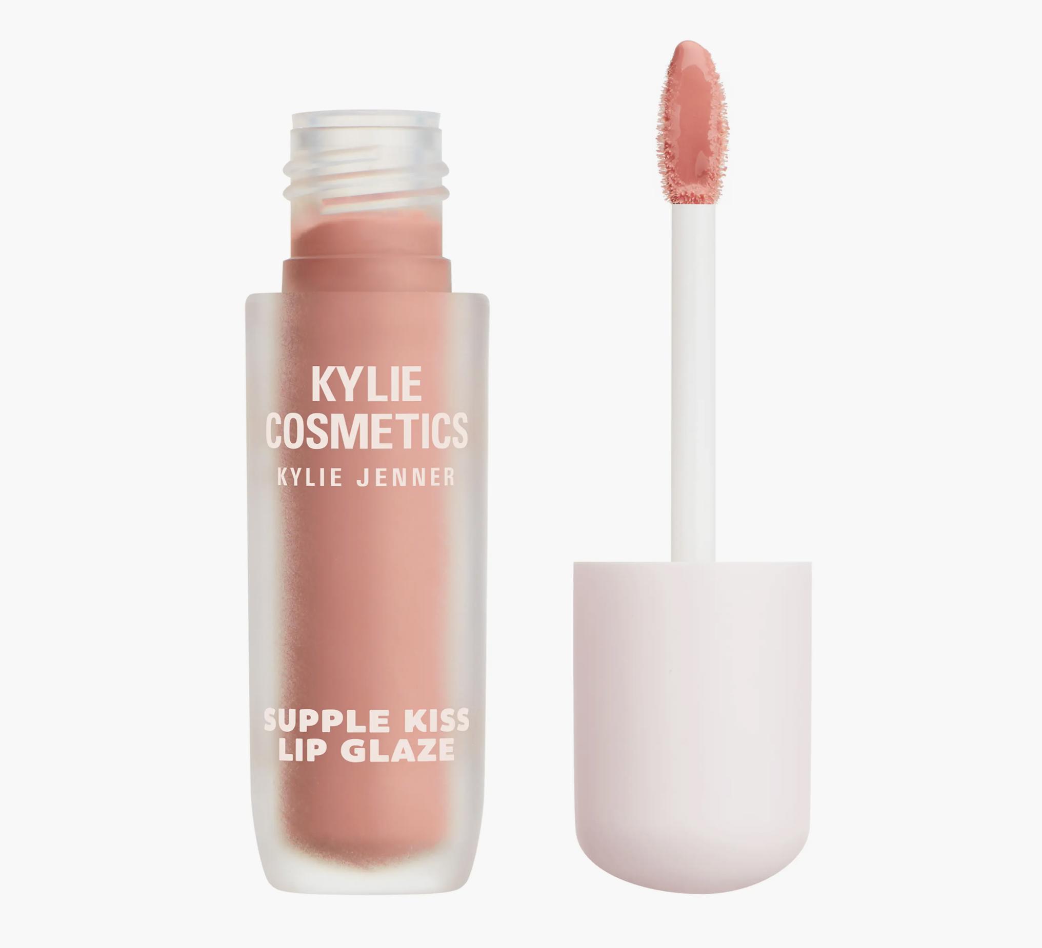 Kylie Cosmetics Supple Kiss Lip Glaze Lip Gloss in Nude Kiss thumbnail